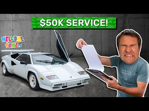 I Just Spent $50,000 Fixing My Lamborghini Countach