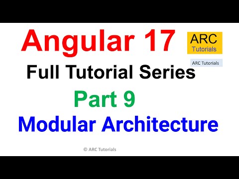 Angular 17 Tutorial #9 - Modular Architecture | Angular 17 Tutorial For Beginners