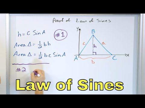The Law of Sines - Formula, Examples & Proof - [2-20-7]