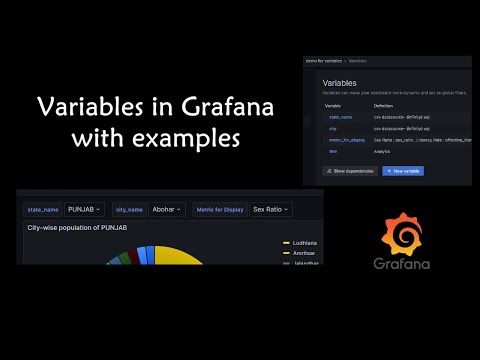 Grafana Variables explained with examples
