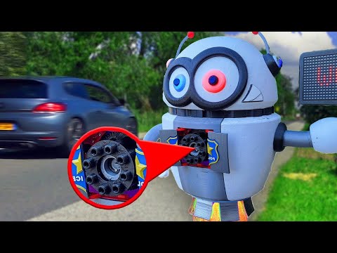 Building a Robot That Stops Speeding Maniacs..