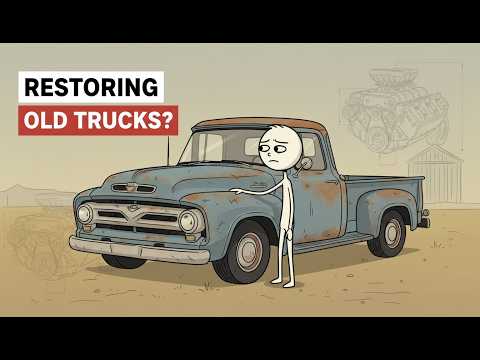 The Psychology of People Who Restore Old Pickup Trucks
