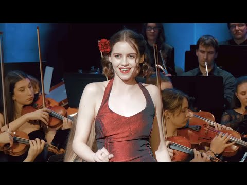 Bizet – Gypsy Song from Carmen, Wiktoria Rudnicka – Carmen, Sylwia Janiak-Kobylinska – conductor