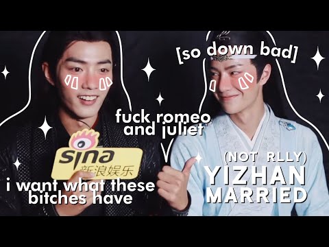 yizhan interview but it's chaotic asf and they're bickering like an old married couple [the untamed]