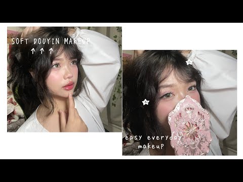 SOFT DOUYIN MAKEUP🎀/ beginner friendly douyin makeup tutorial