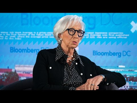 Lagarde Says Europe’s Economy Has Slipped Below ECB Baseline