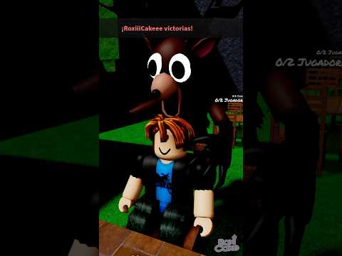 ME COMÍ LA CARNE DEL CIERVO DE 99 NOCHES😼 #SHORTS #ROBLOX