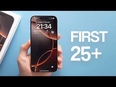 iPhone 16 Pro - First 25 Things To Do! (Tips & Tricks)