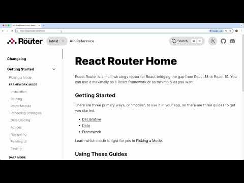 The Real Full Course of React Router 7