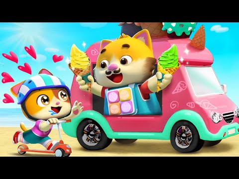 Daddy is an Ice Cream Robot | Learn Colors | Nursery Rhymes & Kids Songs | Mimi and Daddy