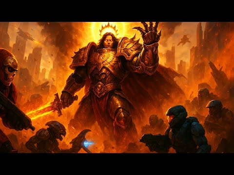 What If The Emperor Of Mankind Came Into Halo?