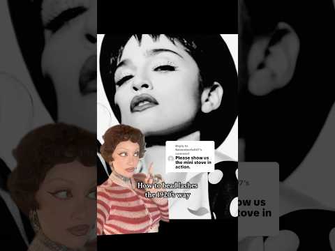 They Used a Stove for Makeup in the 1920s… So I Found One to Try It!