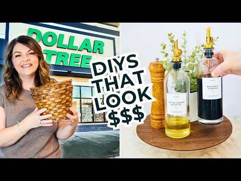 EASY Dollar Tree Kitchen Organization DIY Hacks That Look Expensive!