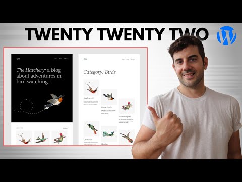 Create a Website With The Twenty Twenty Two Theme from WordPress!