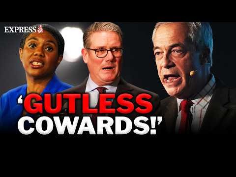 Nigel Farage launches SAVAGE attack on 'FAILURES' Starmer and Kemi ahead of crucial elections