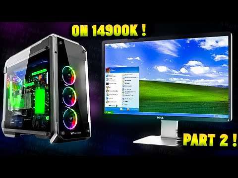 Can Windows XP Run on a Real Modern PC After 25 Years? Part 2!