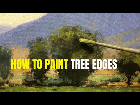 How to Paint Tree Edges : Brush Angle Tips That Matter