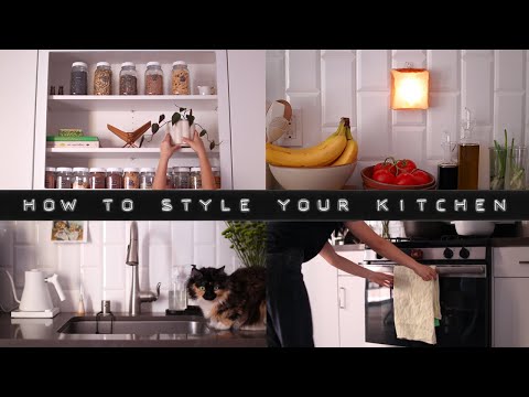 🍐 how to→easy, renter friendly ideas to style your kitchen