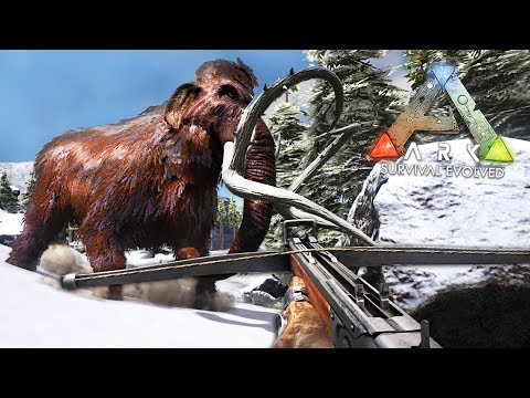 ARK: Survival Evolved - SNOW MOUNTAINS!! (ARK Ragnarok Gameplay)