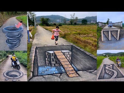 The Best Drawing 3D Art Street For Funny
