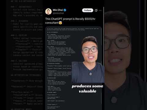 Viral $500/Hour Consultant AI Prompt