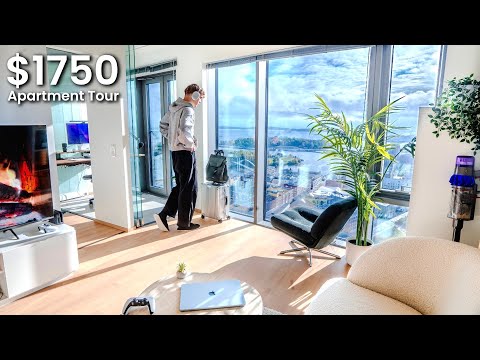 My DREAM Highrise Apartment Tour | $1750/mo Living Alone