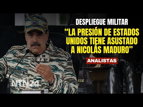 "La presión de Estados Unidos tiene asustado a Nicolás Maduro": analistas