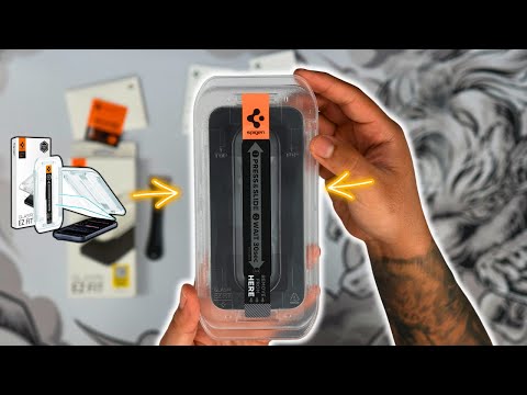 SPIGEN Glas.tR EZ FIT Screen Protector for iPhone 17 Pro: How To Install