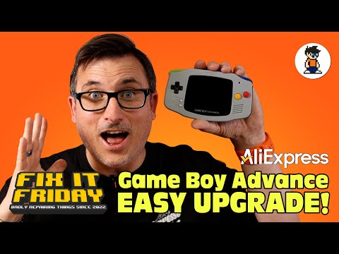 TRANSFORM your Game Boy Advance - Hispeedido V5 IPS Screen Mod and Reshell