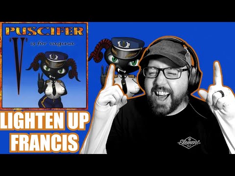We Close The Debut With A BANGER! PUSCIFER "Lighten Up, Francis" | REACTION