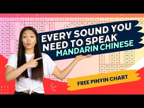 Pinyin Chart - Learn All Chinese Mandarin Syllables - Intials and Finals Pronunciation Guide