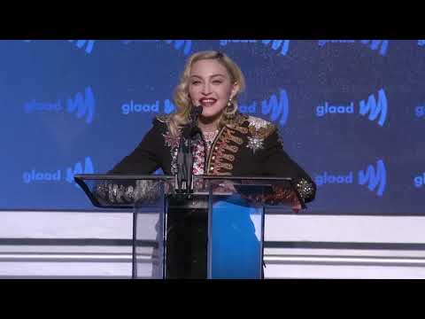 Madonna Accepts Advocate for Change Award FULL SPEECH | GLAAD Media Awards | Logo TV