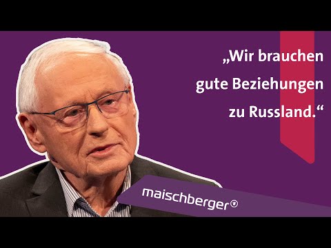 "Wäre besser, billige Energie aus Russland zu beziehen": Oskar Lafontaine im Gespräch | maischberger