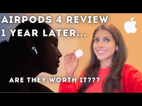 AIRPODS 4: 1 YEAR LATER (STILL WORTH IT IN 2025?) Tech Review/Apple Review