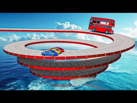 Cars vs Spirals in GTA 5