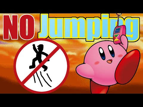 Is It Possible to Beat Kirby & the Amazing Mirror Without Jumping? -No Jump Challenge