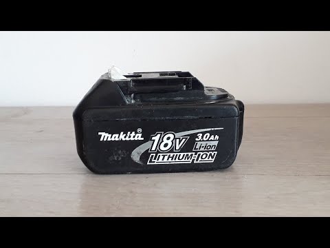 Makita Li-ion Battery Repair BL1830 Not Charging