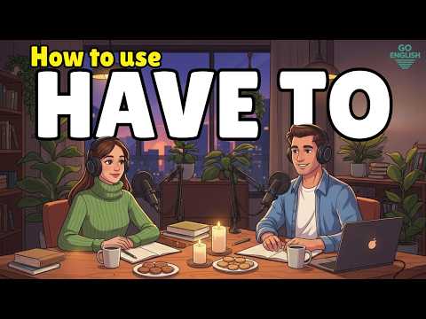 English Listening & Speaking Practice | How Native Speakers Use HAVE TO Every Day