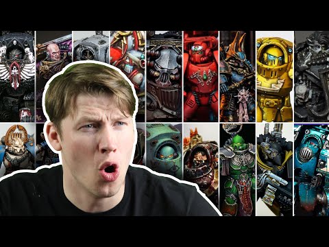 The Best Space Marine Artists for EVERY Horus Heresy Legion - 18 Warhammer LEGENDS!