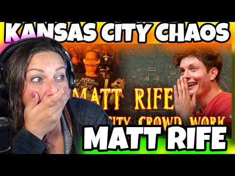 First Listen | KANSAS CITY CHAOS | Matt Rife crowdwork