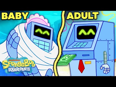 Chip Plankton's Age Timeline: Baby to Adult 🖥 | Plankton's Son | SpongeBob