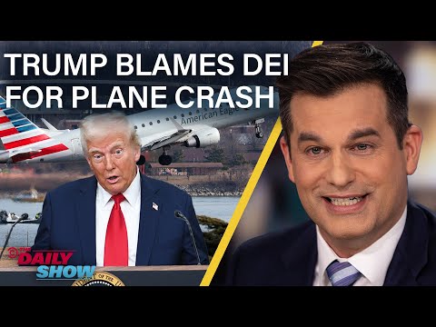 Trump Blames D.C. Plane Crash on DEI and Dwarfism | The Daily Show