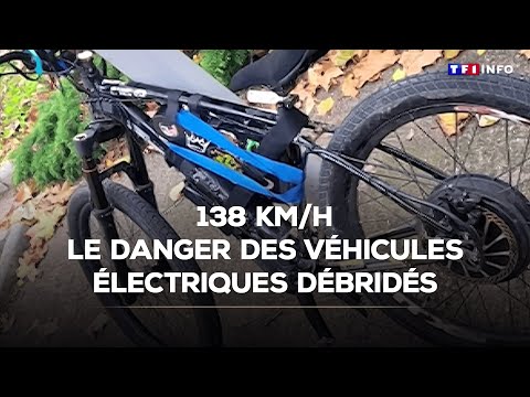 Enquête : le danger des véhicules électriques débridés｜TF1 INFO