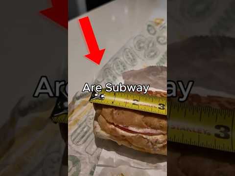 Is a Subway Footlong actually a footlong?