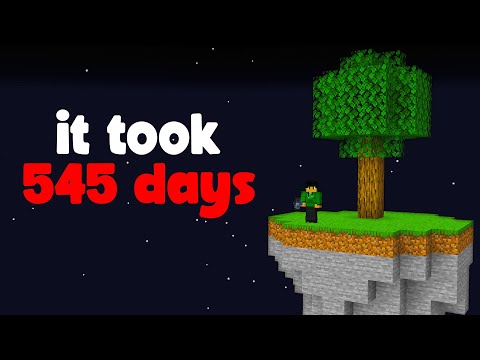 I Conquered Ultra Hardcore Skyblock