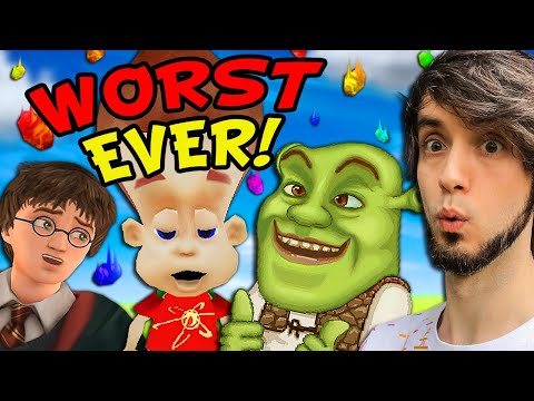 The WORST EVER Movie Games - PBG