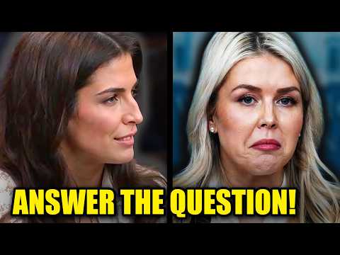 Reporter Corners Karoline Leavitt—She Immediately Snaps