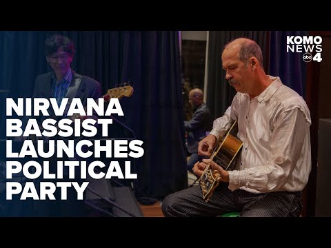 Nirvana co-founder Krist Novoselic launches new political party with live music twist