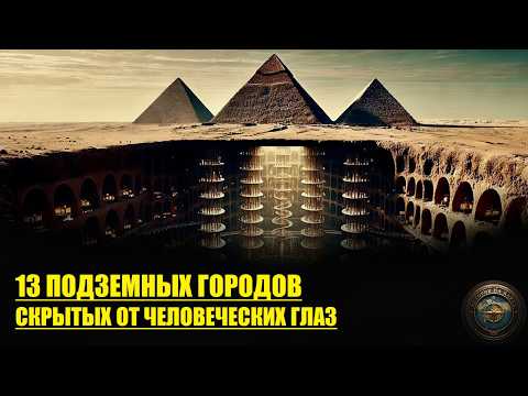 13 ЗАГАДОЧНЫХ ГОРОДОВ ПОД ЗЕМЛЕЙ, жизнь в которых ПУГАЕТ!