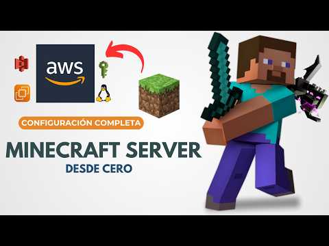 CREA tu PROPIO SERVIDOR de MINECRAFT en AWS DESDE CERO